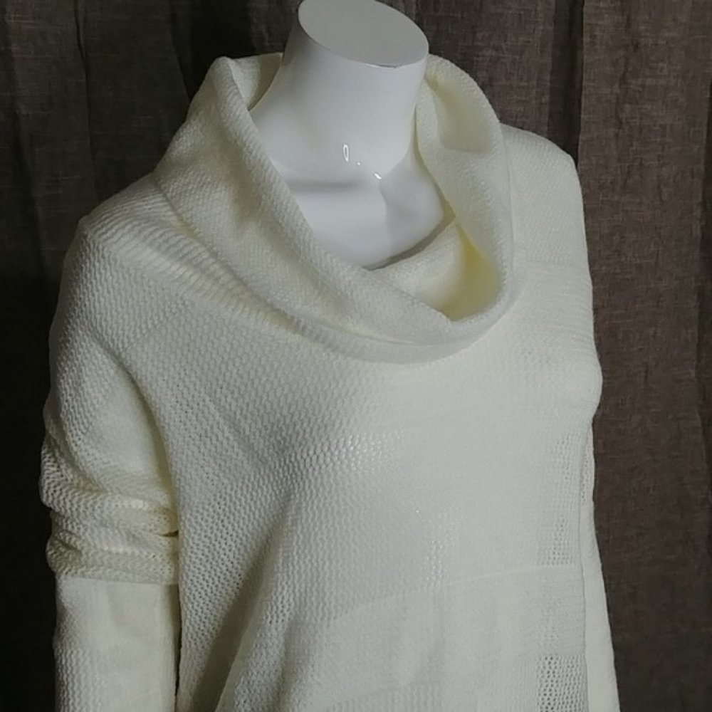 GAP Cowl Neck Cream Sweater Long Sleeve NEW W/ TAG - Picture 4 of 10